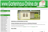 Gartenhäuser von Palmako günstig online kaufen!